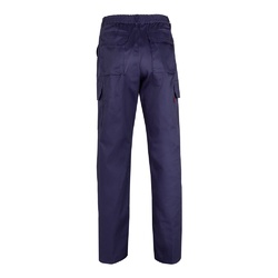 VL MABON. Pantalon sergé, multipoches (200g/m²), en coton (35%) et polyester (65%)
