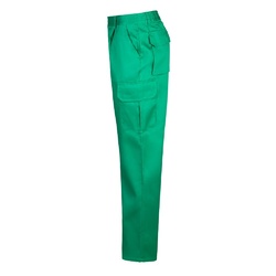 VL MABON. Pantalon sergé, multipoches (200g/m²), en coton (35%) et polyester (65%)