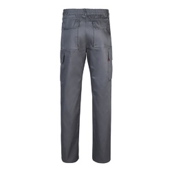 VL MABON. Pantalon sergé, multipoches (200g/m²), en coton (35%) et polyester (65%)