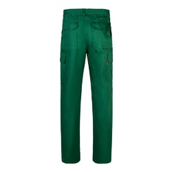 VL MABON. Pantalon sergé, multipoches (200g/m²), en coton (35%) et polyester (65%)