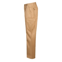 VL MABON. Pantalon sergé, multipoches (200g/m²), en coton (35%) et polyester (65%)