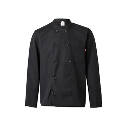 VL KALI. Veste de cuisine à manches longues (175g/m²), en coton (35%) et polyester (65%)