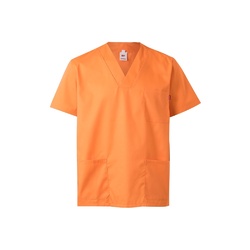 VL ILLAPA. Tunique en sergé (190g/m²) à manches courtes, en polyester (65%) et coton (35%)