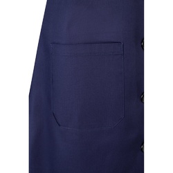 VL RAMA. Blouse sergée à manches longues (175g/m²), en sergé de coton (35%) et polyester (65%)