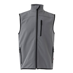 VL VARUNA. Gilet soft shell (280g/m²), avec doublure polaire, en polyester (94%) et élasthanne (6%)