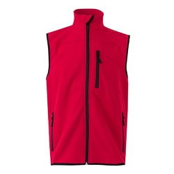 VL VARUNA. Gilet soft shell (280g/m²), avec doublure polaire, en polyester (94%) et élasthanne (6%)