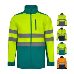 VL HESTIA. Veste soft shell bicolore (280g/m²), en polyester (96%) et élasthanne (4%)