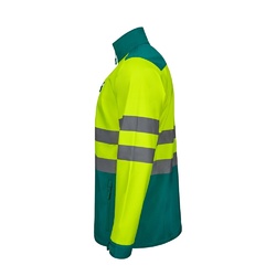 VL HESTIA. Veste soft shell bicolore (280g/m²), en polyester (96%) et élasthanne (4%)
