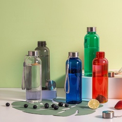 ENDERS M. Bouteille PET recyclé (100% rPET) translucide, finition brillante 600 mL