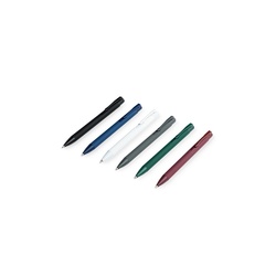 CLINT. Stylo à bille en aluminium recyclé (100% rAL) avec finition en caoutchouc