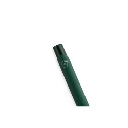 CLINT. Stylo à bille en aluminium recyclé (100% rAL) avec finition en caoutchouc