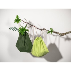 ISTANBUL. Sac à dos en coton recyclé (70%) et polyester (30% rPET) (150 g/m²)