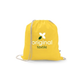 ISTANBUL. Sac à dos en coton recyclé (70%) et polyester (30% rPET) (150 g/m²)