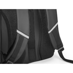 KAMPALA. Sac à dos pour ordinateur portable en polyester recyclé haute densité 900D, avec revêtement imperméable et doublure en polyester recyclé 210D 17'3