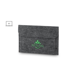 FELPY SLEEVE. Sacoche pour ordinateur portable en feutrine recyclée (100% rPET)