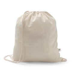 SALAMANCA. Sac à dos en coton recyclé (70%) et polyester (30% rPET) (150 g/m²)