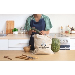 BELIZE. Sac à dos 100% coton biologique (140 g/m²)