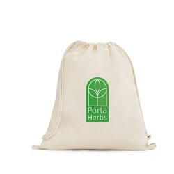 BELIZE. Sac à dos 100% coton biologique (140 g/m²)