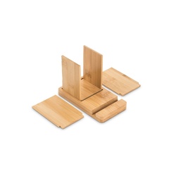 ERWIN. Set de bureau avec support pour téléphone portable et gobelet