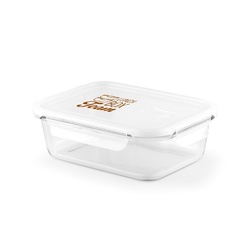 QUORIN. Lunch Box. Boîte hermétique en verre borosilicaté 1 L