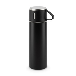 COMANECI. Bouteille en acier inoxydable à double paroi (90 % recyclé) avec finition mate 490 mL