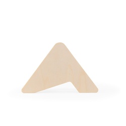 PLYCORK. Support en contreplaqué avec 6 sous-verres en liège