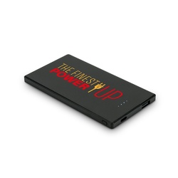 DENNING. Batterie nomade fine en acier inoxydable de 5 000 mAh