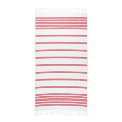 SARDENHA. Serviette de plage en coton (70% recyclé) et polyester (30% recyclé) (180 g/m²)