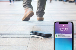 Carte de géolocalisation en plastique RCS Findcard