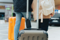 Etiquette à bagage en RCS avec géolocalisation Globefind