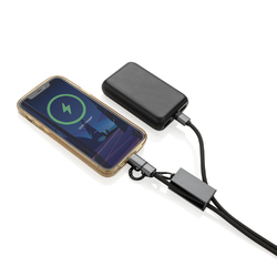 Cordon téléphone 60W avec chargeur en rRET RCS Terra