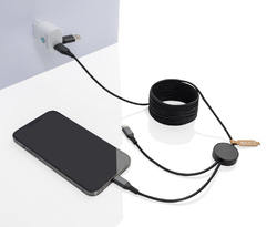 Câble 4 en 1 de 3 mètres en PET RCS Terra