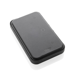 Étui de voyage avec chargeur 3 en 1 en PU RCS Swiss Peak