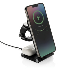 Chargeur 15W 3 en 1 en plastique recyclé RCS Powerpal