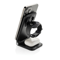 Chargeur 15W 3 en 1 en plastique recyclé RCS Powerpal