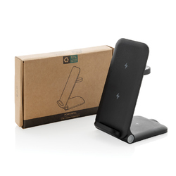 Chargeur 15W 3 en 1 en plastique recyclé RCS Powerpal