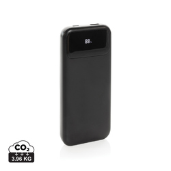 Powerbank 10.000mAh en plastique RCS avec câbles Turbopack