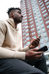 Powerbank 10.000mAh en plastique RCS avec câbles Turbopack