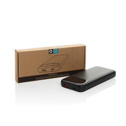 Powerbank 10.000mAh en plastique RCS avec câbles Turbopack