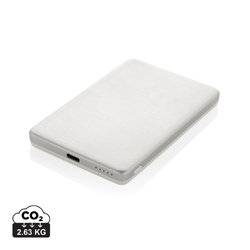 Powerbank 5000mAh et 5W en aluminium recyclé RCS Orion