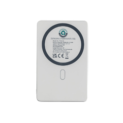 Powerbank 5000mAh et 5W en aluminium recyclé RCS Orion