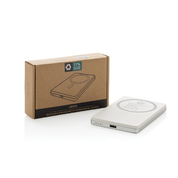 Powerbank 5000mAh et 5W en aluminium recyclé RCS Orion