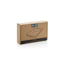 Powerbank 5000mAh et 5W en aluminium recyclé RCS Orion