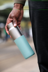 Bouteille d'eau 600ml en acier recyclé certifiée RCS Fluid