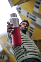 Bouteille d'eau 600ml en acier recyclé certifiée RCS Fluid