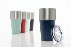 Mug 500ml en acier recyclé certifié RCS Fluid