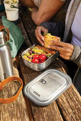 Boîte à lunch Large en acier inoxydable Black+Blum