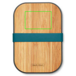 Boîte à sandwich Large en acier inoxydable Black+Blum