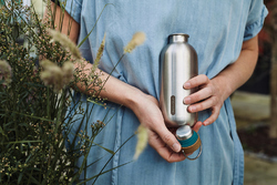 Bouteille d'eau 600ml en acier Black+Blum