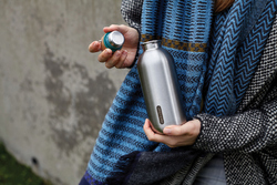 Bouteille d'eau 600ml en acier Black+Blum